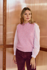 Pull sans manches parme - Manda