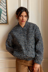 Veste teddy marine - Vesper