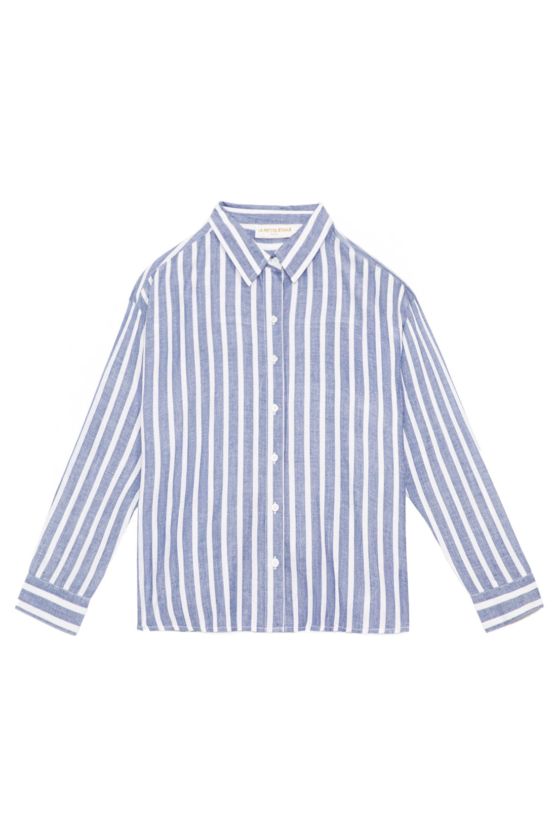 Chemise rayée bleue - Clara