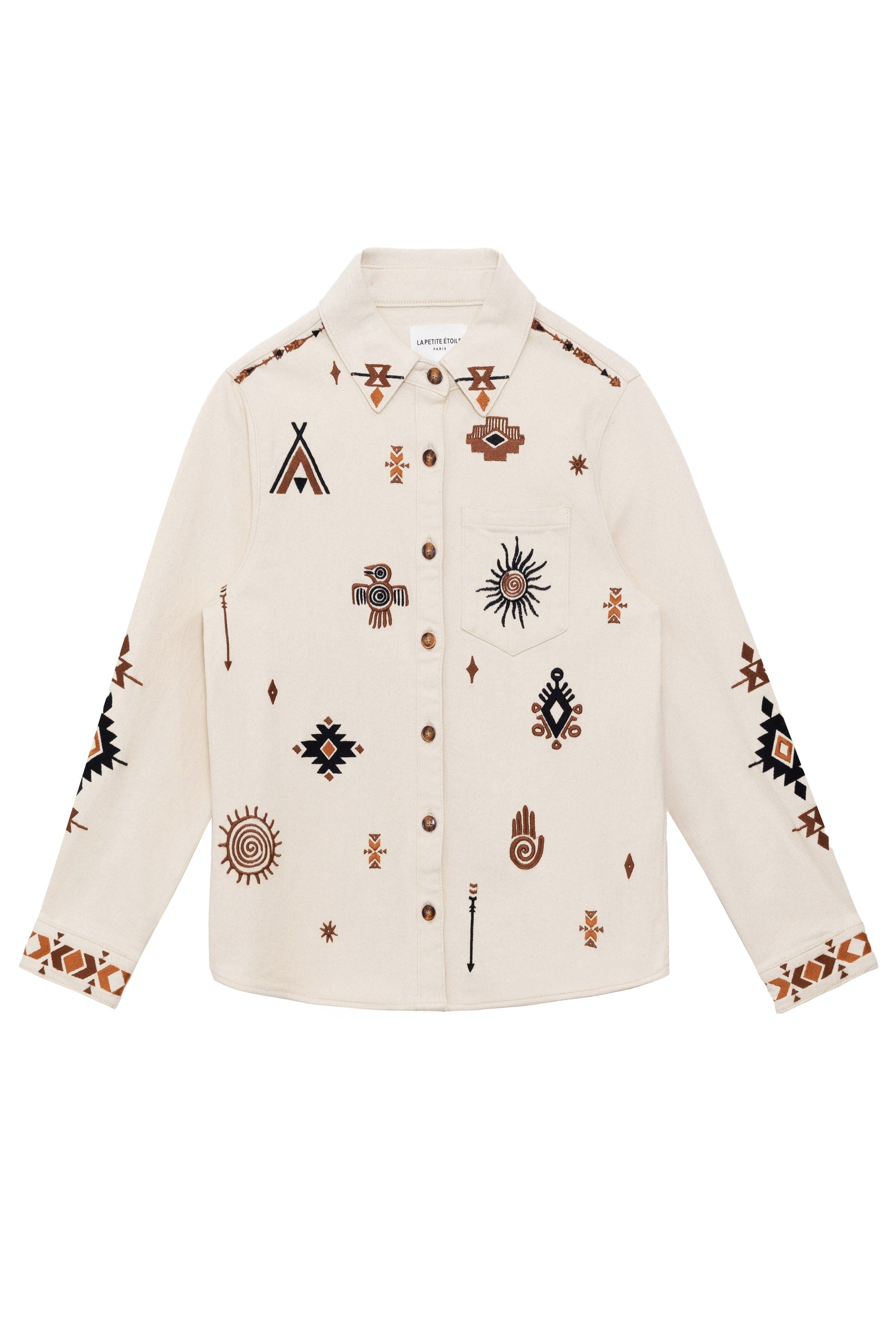 Veste chemise écrue - Clems