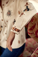 Veste chemise écrue - Clems