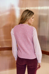 Pull sans manches parme - Manda