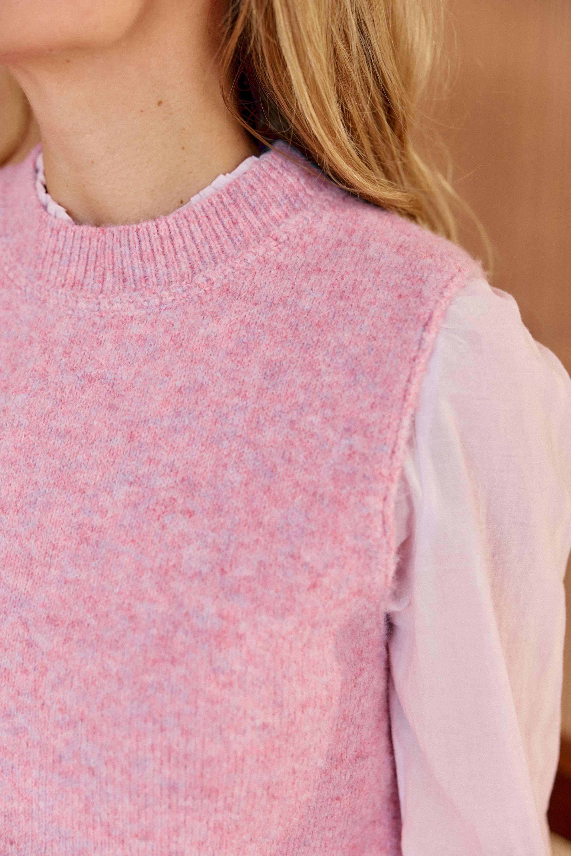 Pull sans manches parme - Manda