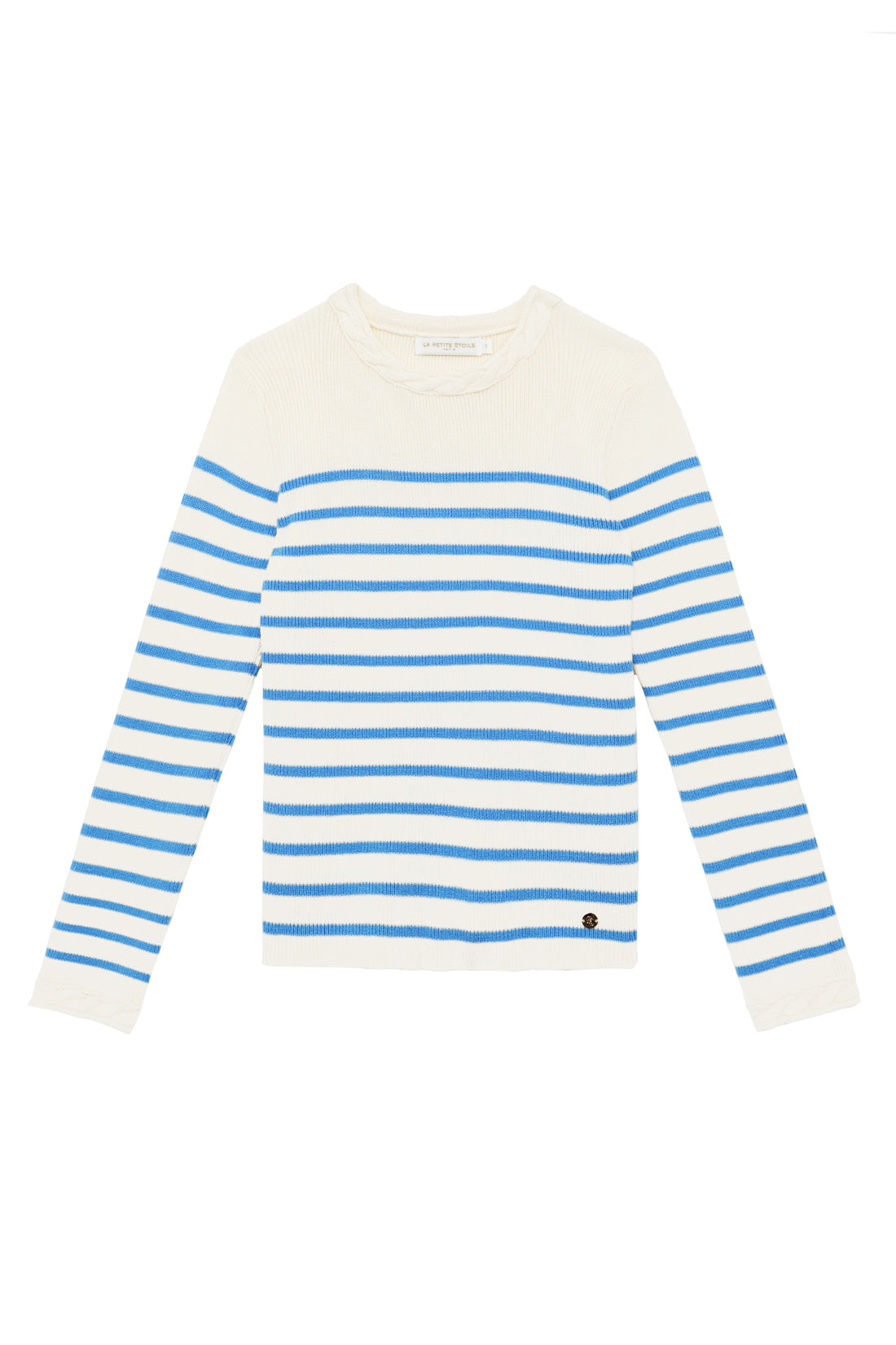 Pull marinière bleu ciel - Manel