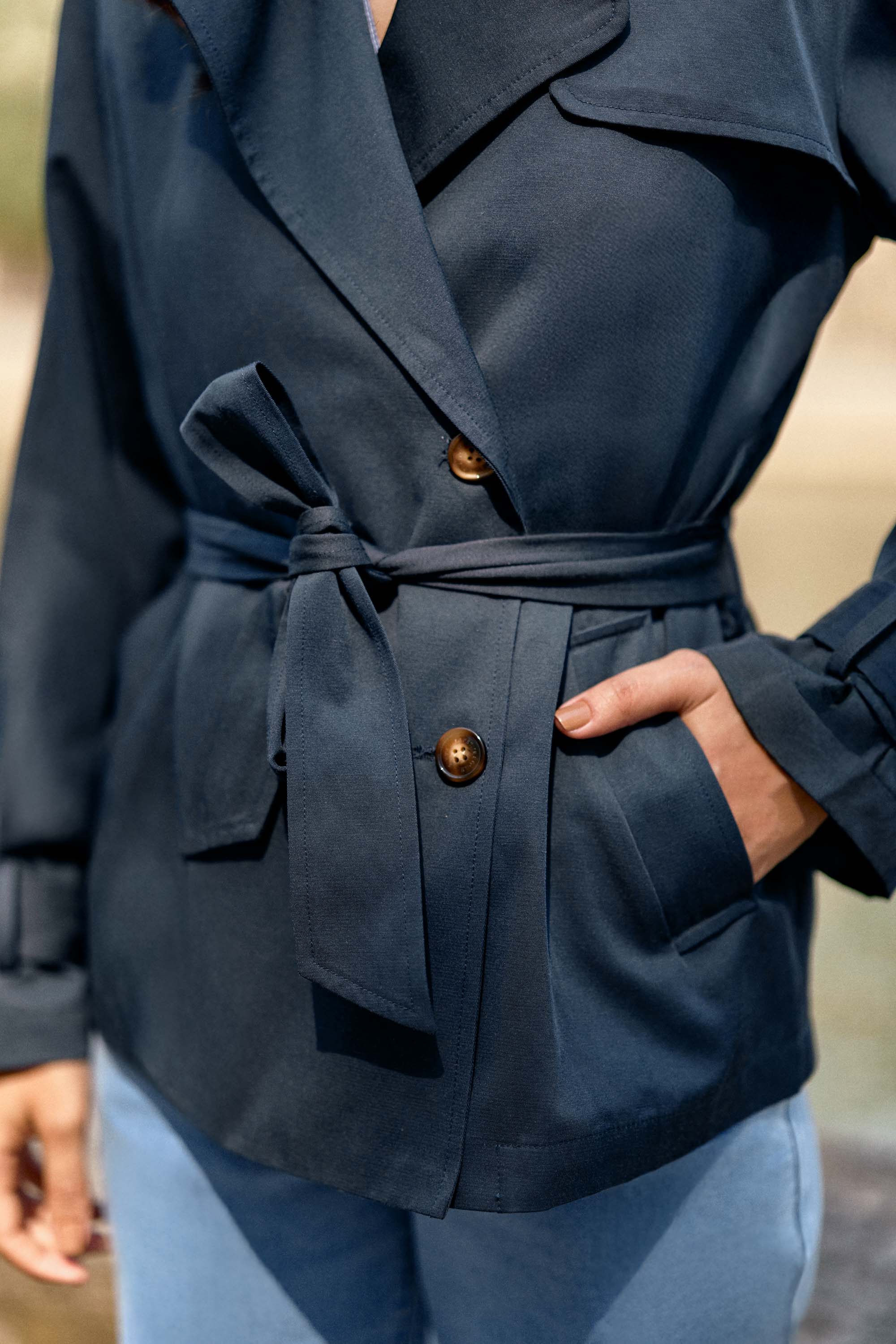 Trench court marine - Narago