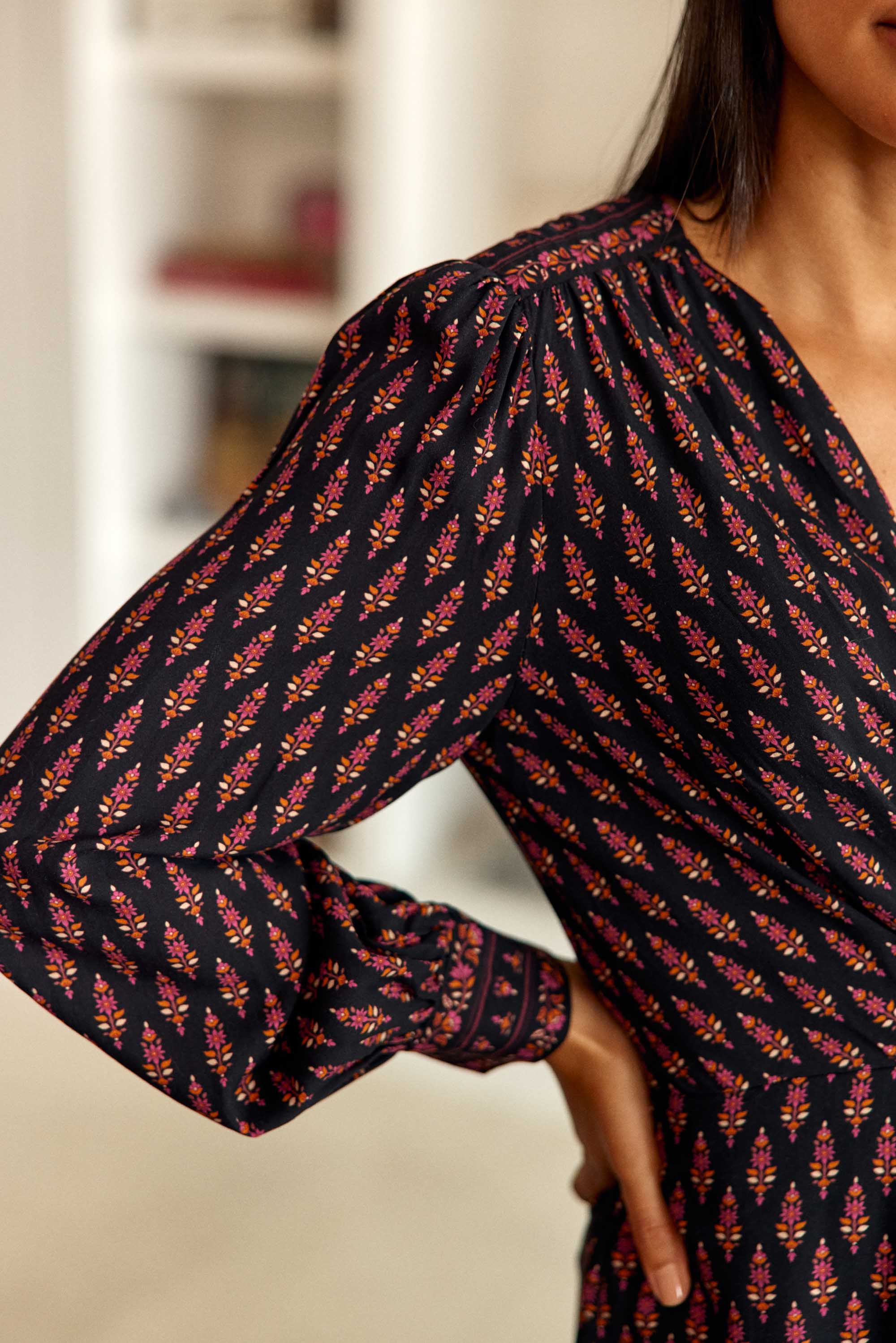 Robe courte florale - Rachel