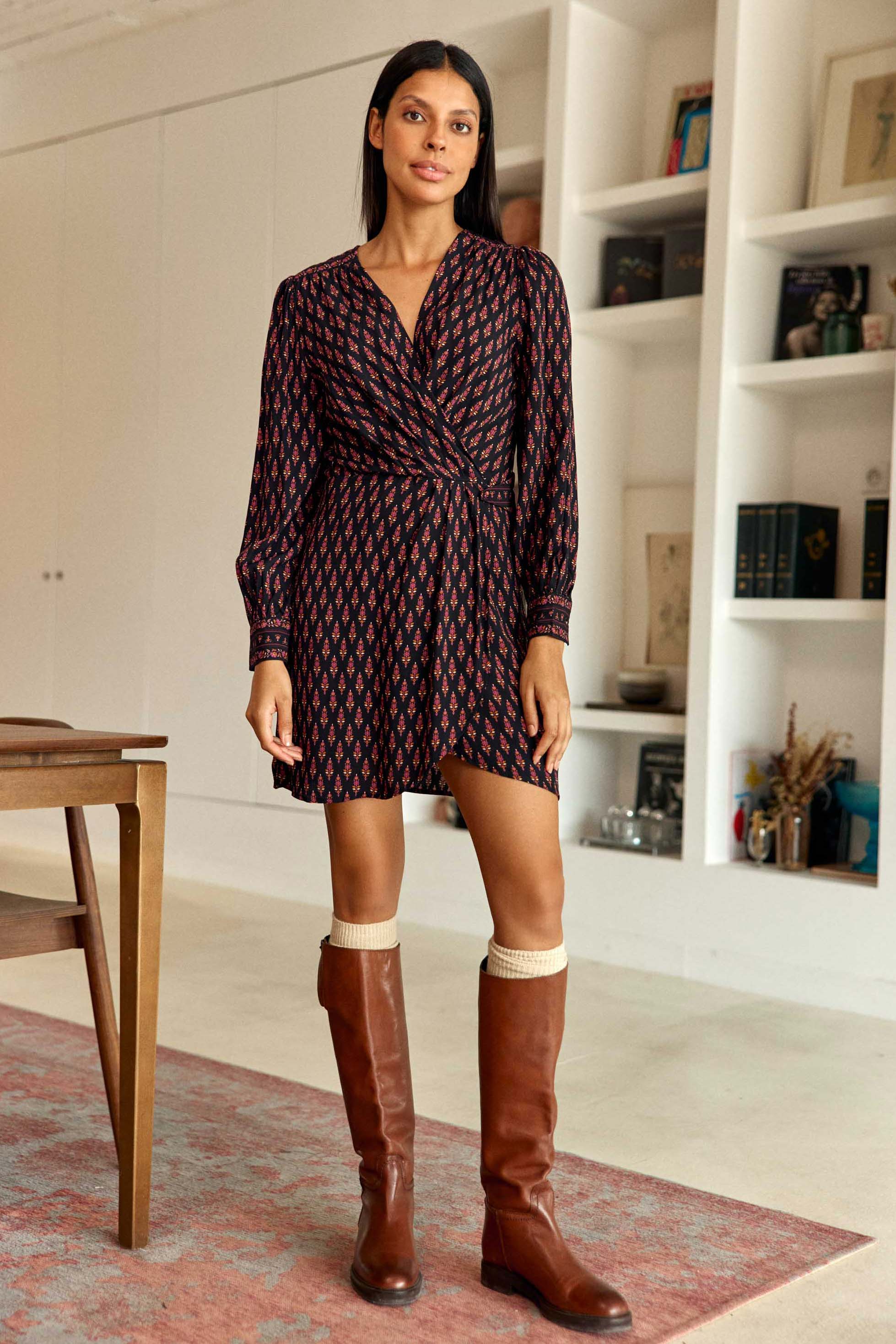 Robe courte florale - Rachel