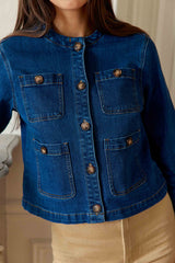 Veste denim wash - Venda