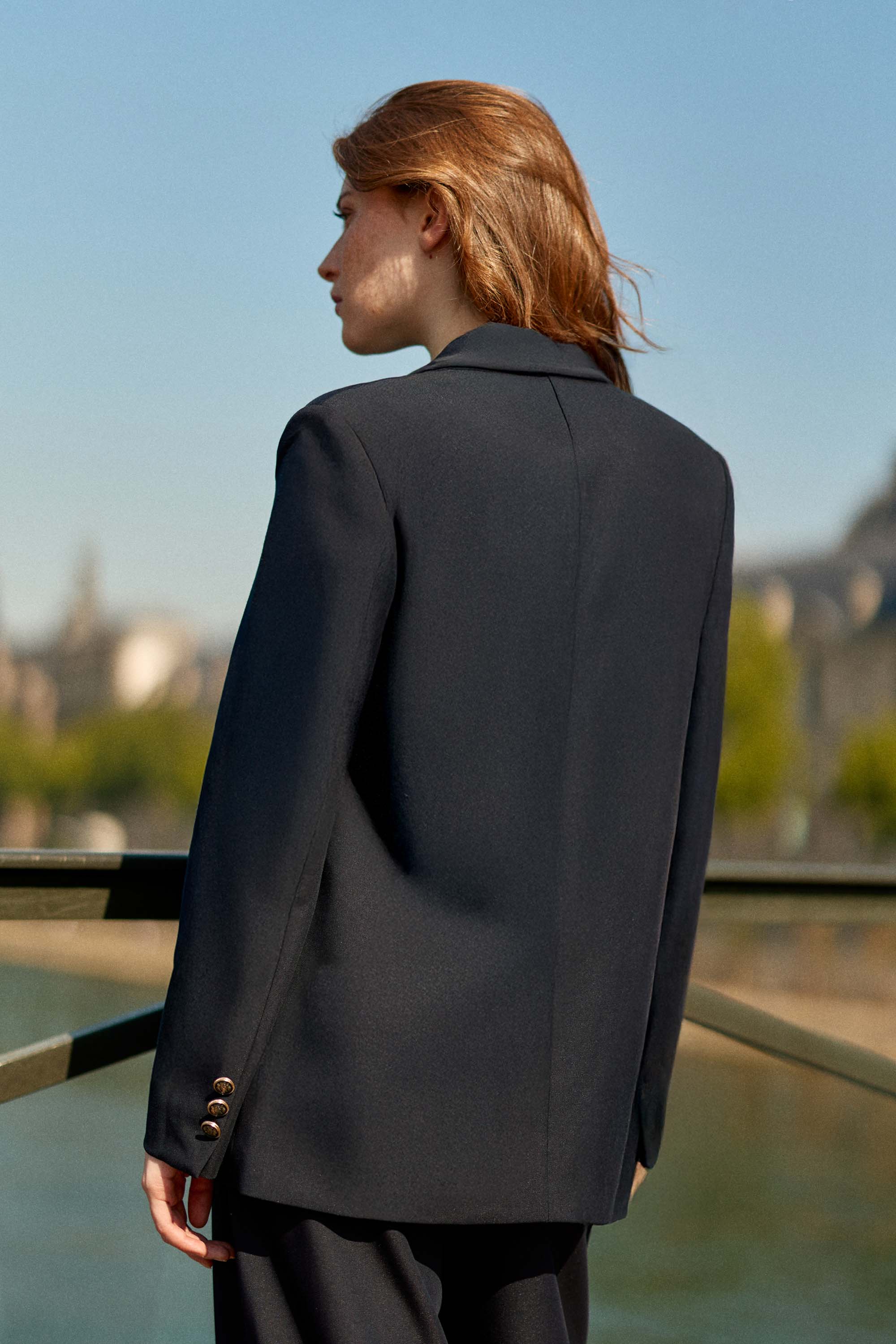 Veste tailleur marine - Victo