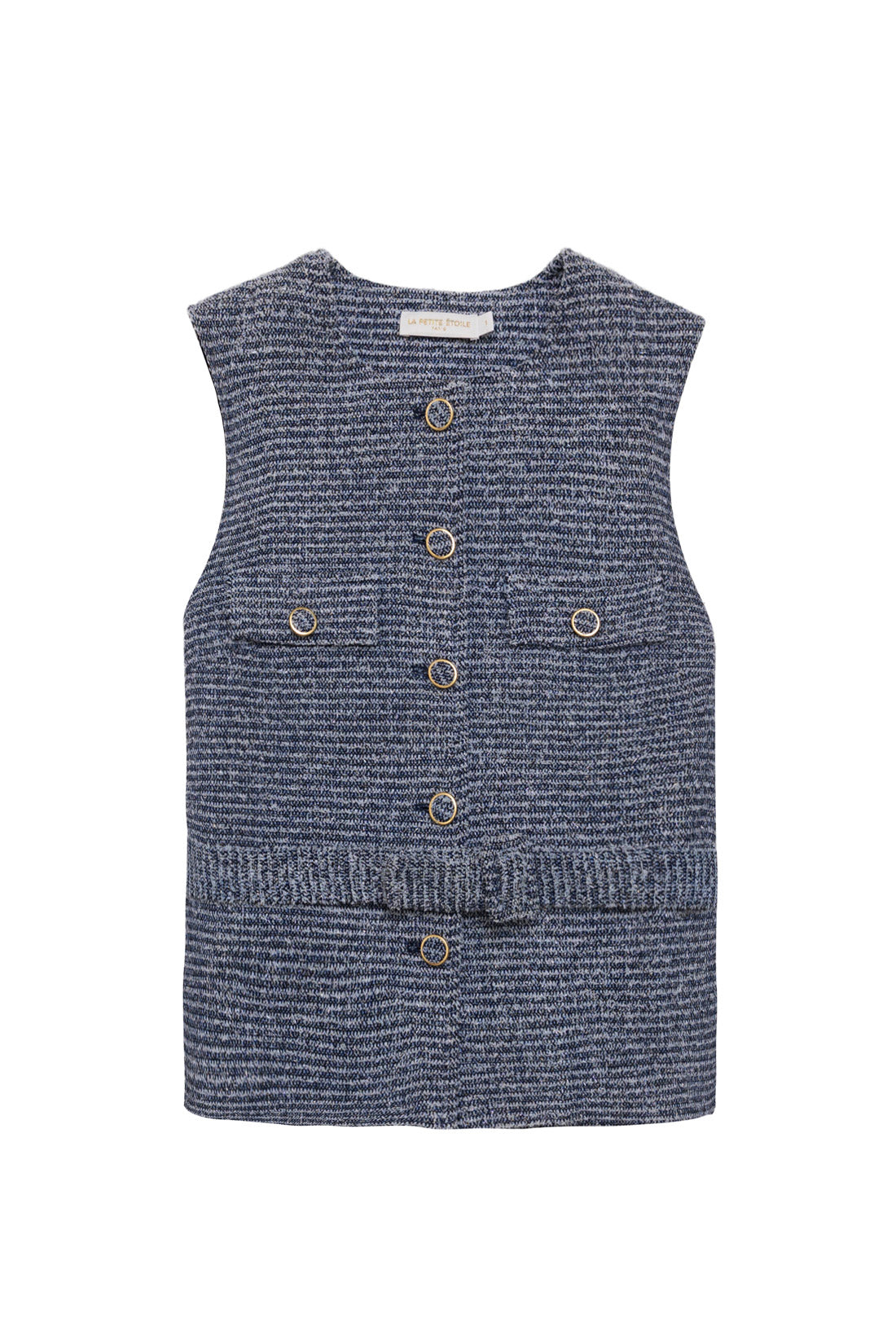 Veste sans manches tweed - Vikli